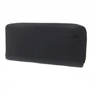 Louis Vuitton Taurillon Zippy Wallet Vertical Round Zip Long Black
